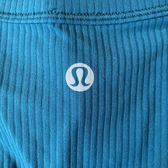 ❤️ Lululemon All It Takes Long Sleeve Shirt *Ribbed Nulu Green Jasper Size 6 NWT - Picture 2 of 6